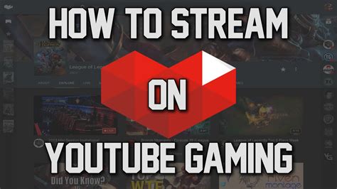 youtube gaming live streams